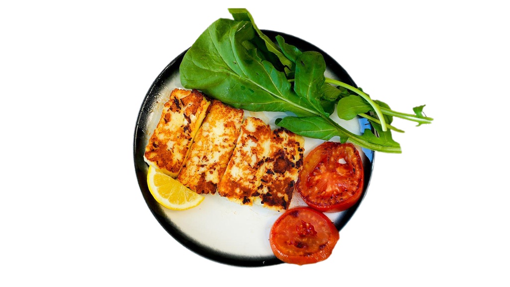 Grilled halloumi  