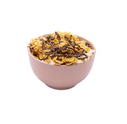 Fattah corn flakes Nutella and cream 