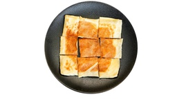 Salty cheese with olives 